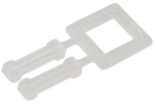 BP5-16 mm - plastic buckles white - 1000 pcs