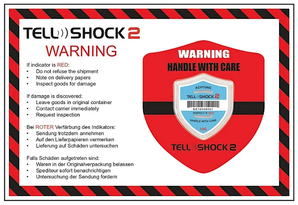 Tell Shock 2 Indicator Light Blue 10G